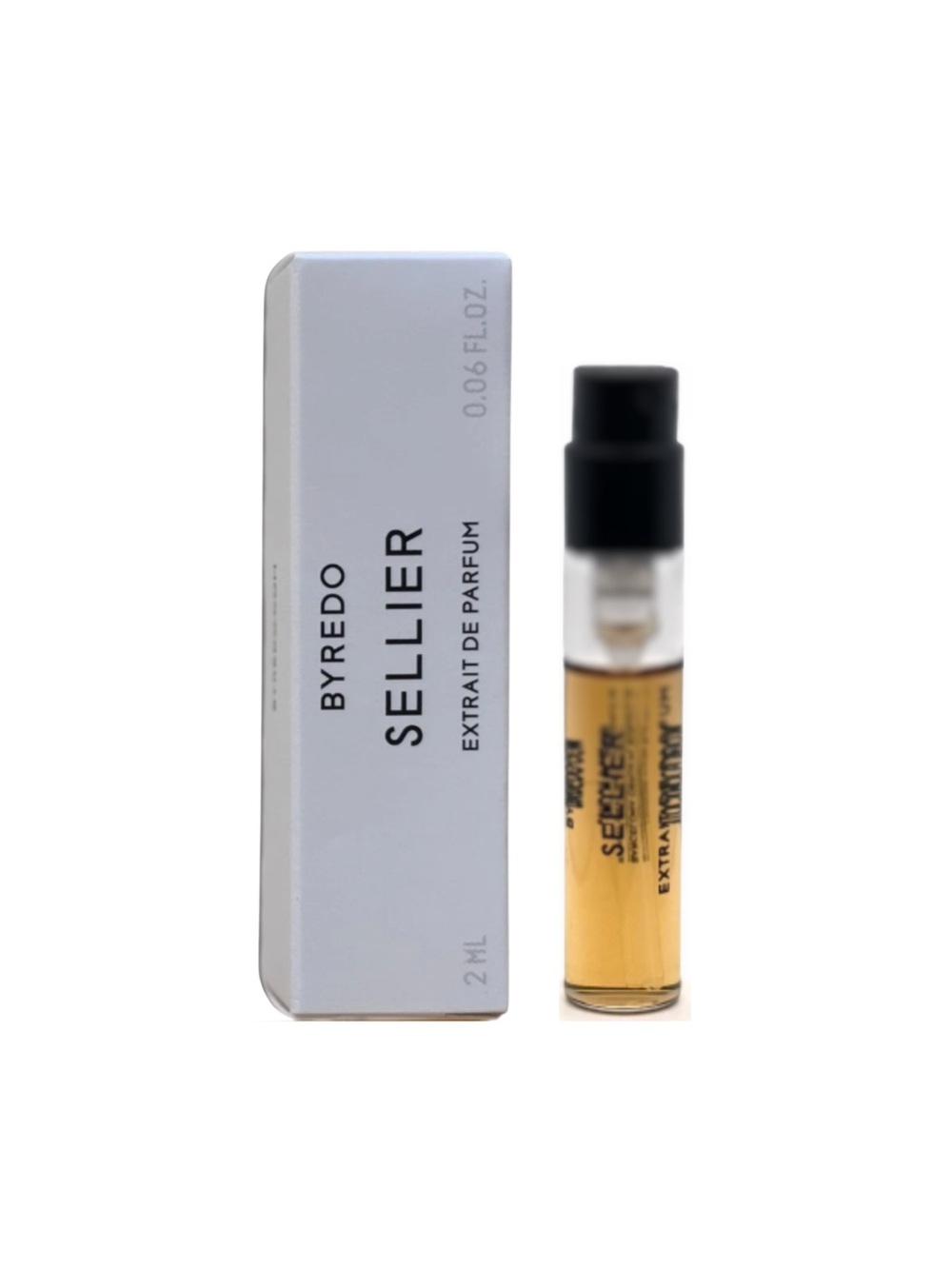 BYREDO Cuir Sellier Extrait de Parf. Sample - .06 oz NIB